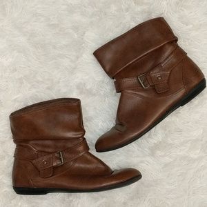 LOWER EAST SIDE Brown Ankle Boots